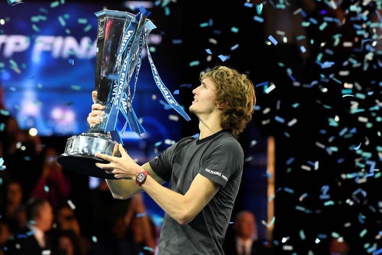 Zverev, campeón del Masters 2018