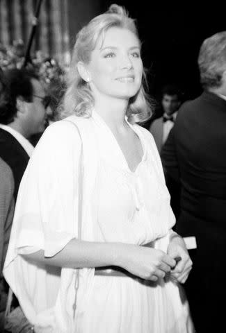 <p>Pierre-Gilles Vidoli/Variety/Penske Media via Getty</p> Shannon Tweed at the 1984 premiere of 'Ghostbusters'