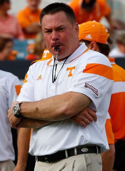 Head coach Butch Jones of the Tennessee Volunteers.(Photo by Sam Greenwood/Getty Images)