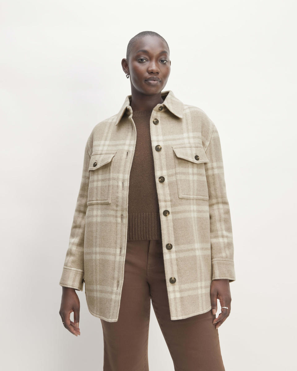 <p><a href="https://go.redirectingat.com?id=74968X1596630&url=https%3A%2F%2Fwww.everlane.com%2Fproducts%2Fwomens-rewool-oversized-shirt-jacket-taupe-cream&sref=https%3A%2F%2Fwww.cosmopolitan.com%2Fstyle-beauty%2Ffashion%2Fg36232237%2Fbest-shackets%2F" rel="nofollow noopener" target="_blank" data-ylk="slk:Shop Now;elm:context_link;itc:0;sec:content-canvas" class="link ">Shop Now</a></p><p>The Italian ReWool® Oversized Shirt Jacket</p><p>everlane.com</p><p>$228.00</p>