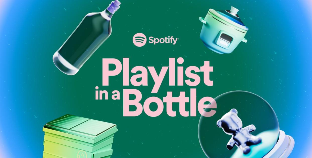  Playlist in a Bottle by Spotify . 