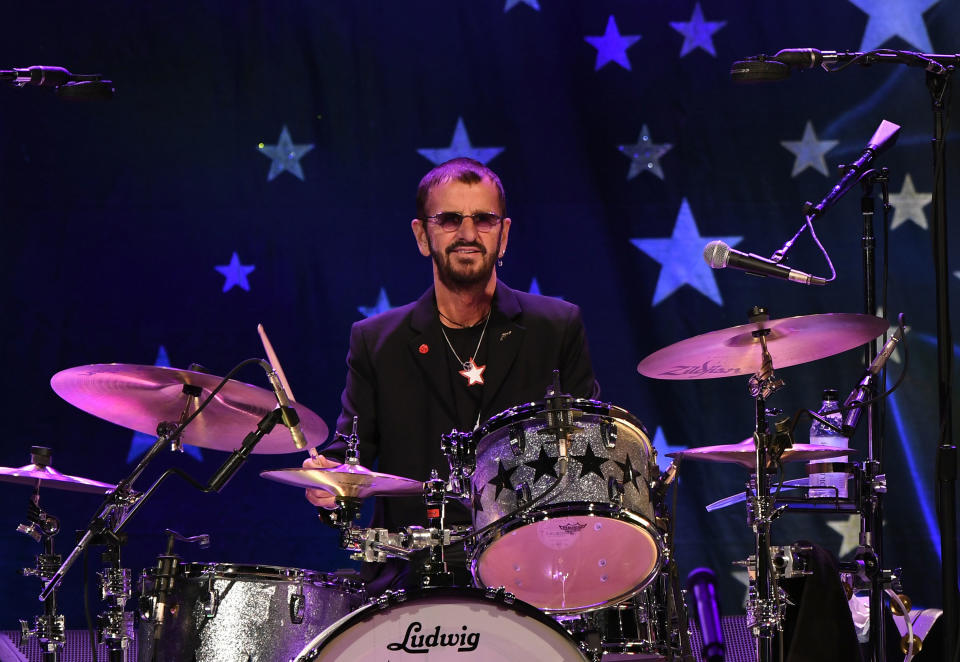 Ringo Starr performs with Ringo Starr & His All-Starr Band at Planet Hollywood Resort & Casino.