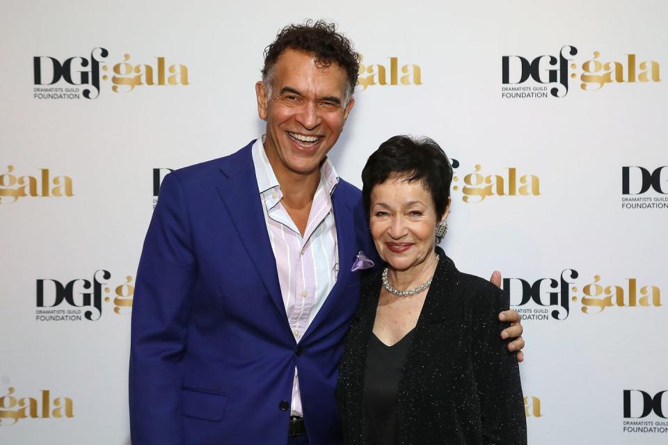 Brian Stokes Mitchell and Lynn Aherns