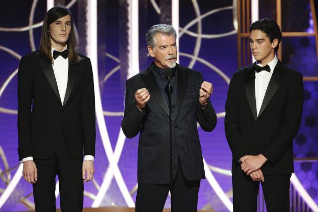 Pierce Brosnan - Golden Globes