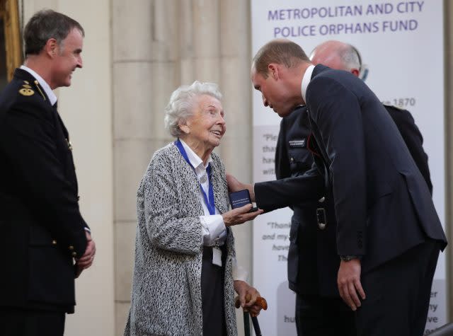 Iris Orrell and Duke of Cambridge