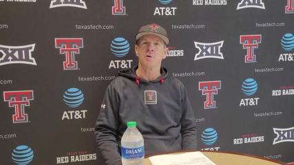 Texas Tech baseball's Tim Tadlock tries to rally team on 5-game Big 12 losing streak