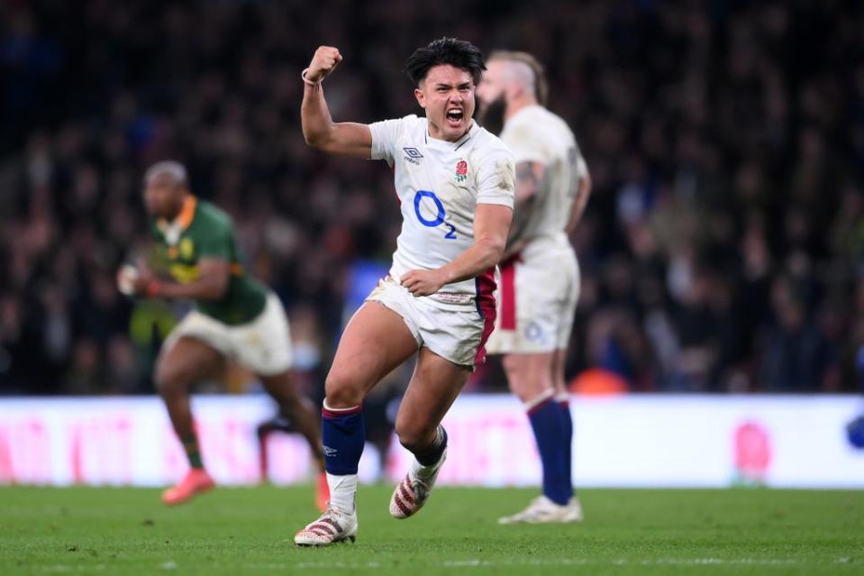 Marcus Smith kicked the winning penalty as England toppled South Africa at Twickenham  (Getty Images)