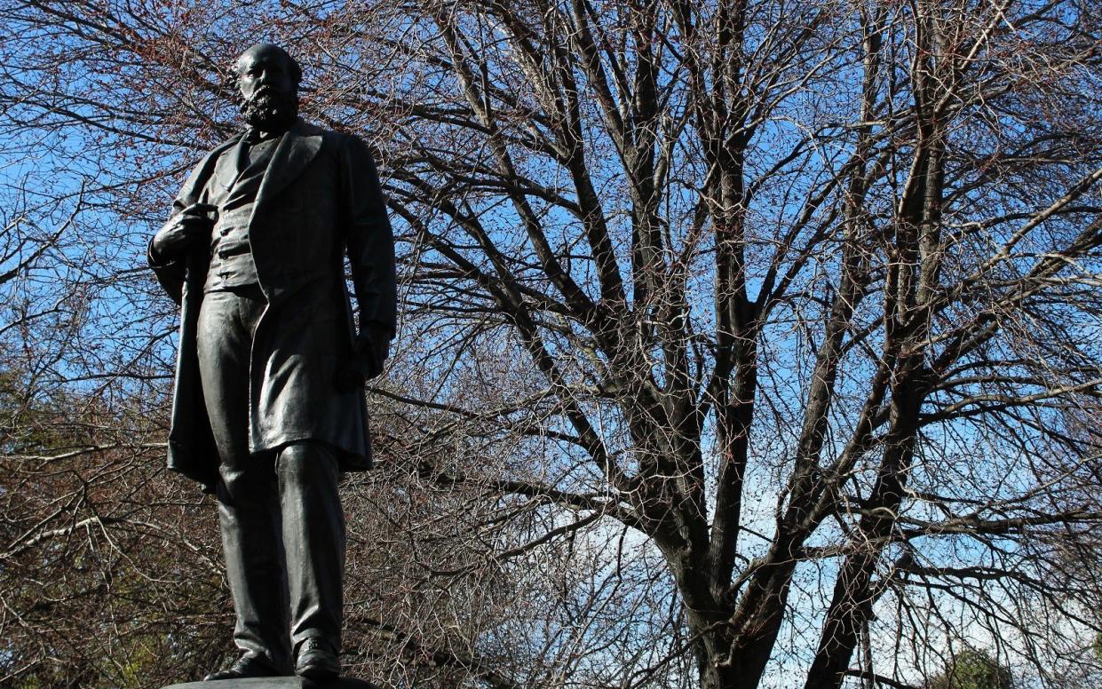 Statue of controversial colonial-era William Crowther