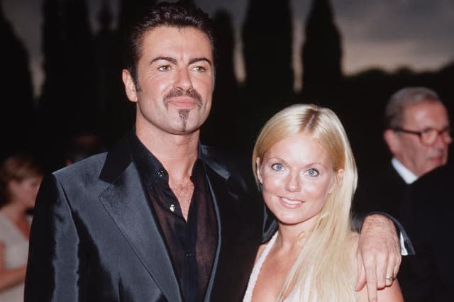 George Michael And Geri Halliwell At The White Tie And Tiara Ball