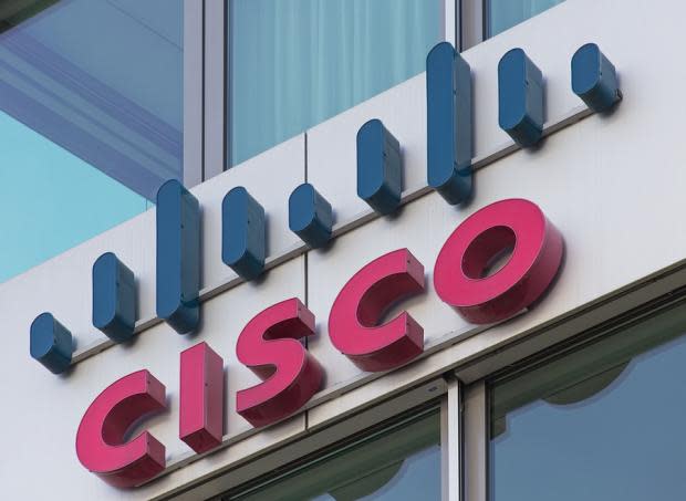 Cisco (CSCO) shares declined 4% on a report stating Amazon's AWS developments regarding market networking switches to business customers.
