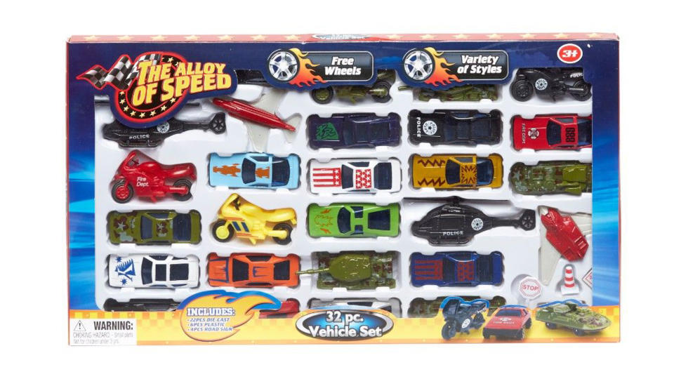 The Alloy of Speed 32-Piece Vehicle Set