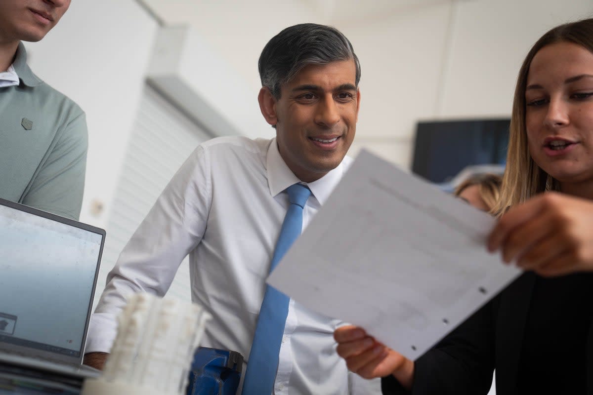 Rishi Sunak (James Manning/PA Wire)