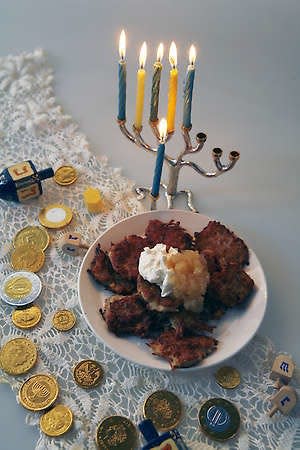 Potato latkes are an important part of celebrating Hanukkah each December.Jeremy Hogan | Herald-Times