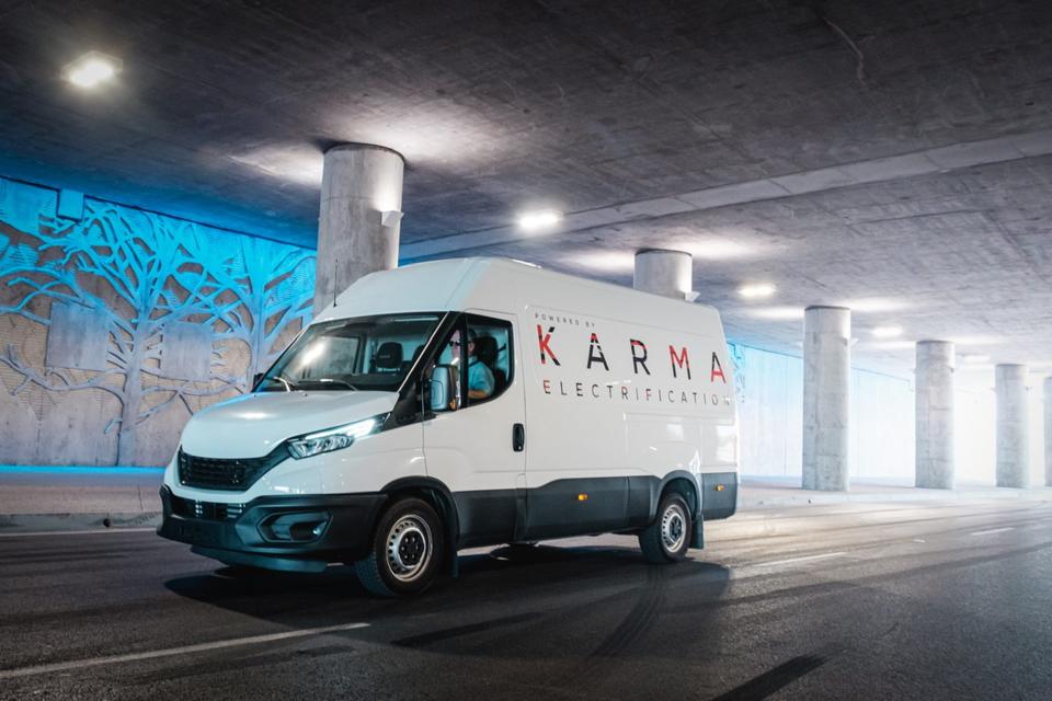 Karma Automotive's E Flex utility van. 4