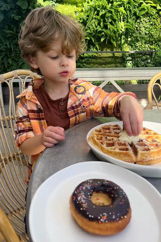 <p>Nikki Garcia/Instagram</p> Nikki Garcia's son Matteo in a newly shared photo.