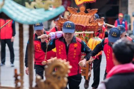 遶境踩街。（圖／翻攝自彰化縣永靖鄉共好協會）