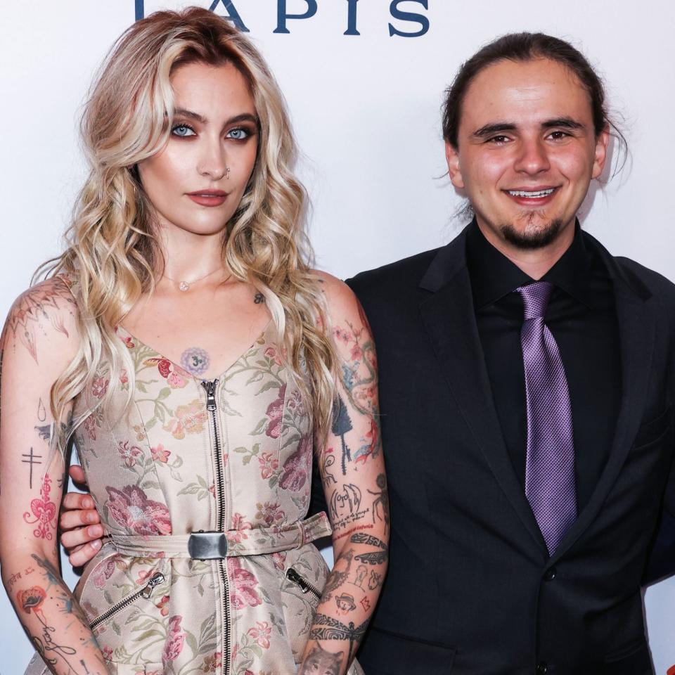 Mandatory Credit: Photo by Image Press Agency/NurPhoto/Shutterstock (13135527qp) American model Paris Jackson and brother/American actor Prince Jackson arrive at the 22nd Annual Harold And Carole Pump Foundation Gala held at The Beverly Hilton Hotel on August 19, 2022 in Beverly Hills, Los Angeles, California, United States. 22nd Annual Harold And Carole Pump Foundation Gala, The Beverly Hilton Hotel, Beverly Hills, Los Angeles, California, United States - 20 Aug 2022