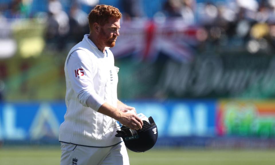 <span>Rob Key has left out both Jonny Bairstow, pictured, and Ben Foakes, from <a class="link " href="https://sports.yahoo.com/soccer/teams/england-women/" data-i13n="sec:content-canvas;subsec:anchor_text;elm:context_link" data-ylk="slk:England;sec:content-canvas;subsec:anchor_text;elm:context_link;itc:0">England</a>’s Test squad after the 3-1 defeat by India earlier this year.</span><span>Photograph: Pankaj Nangia/REX/Shutterstock</span>