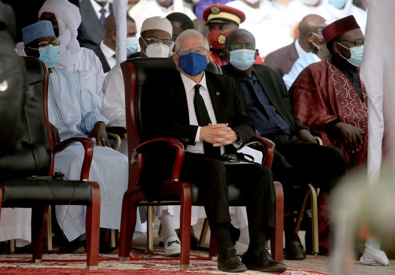 Funeral of late Chad's President Deby in N'Djamena