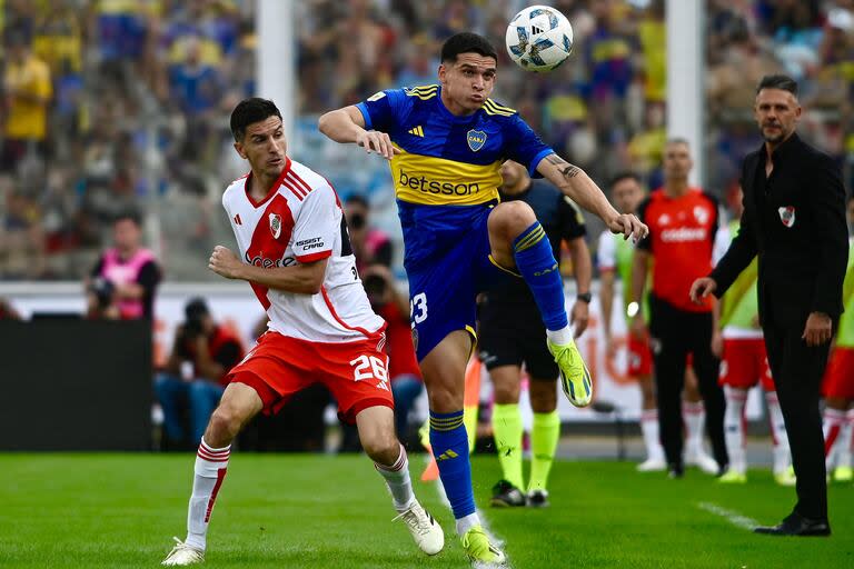 Nacho Fernández, de mayor a menor en el superclásico