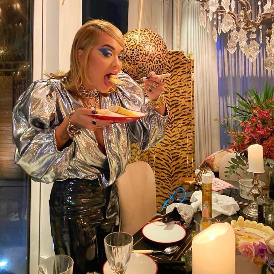 Rita shared with fans that it felt weird not to be doing anything for her birthday a few days before she held her illegal party. Photo: Instagram/Rita Ora