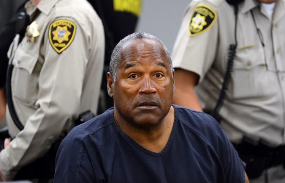 OJ Simpson, pictured in 2013, is thought to have kept much of his fortune in protected annuities (AP)