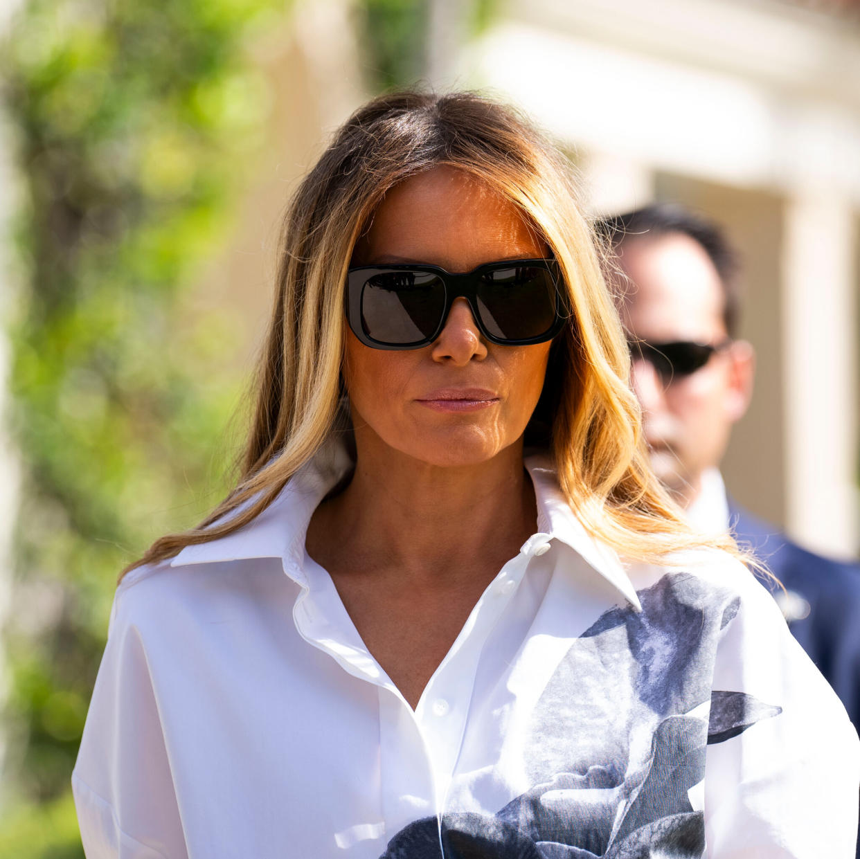 Melania Trump ha hecho algunas apariciones públicas con su esposo recientemente, incluida acudir a votar junto a él en Florida el mes pasado. (Doug Mills/The New York Times)