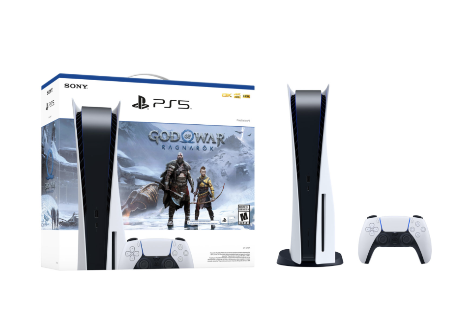 PlayStation 5 God of War Ragnarok Bundle. Image via Best Buy Canada.