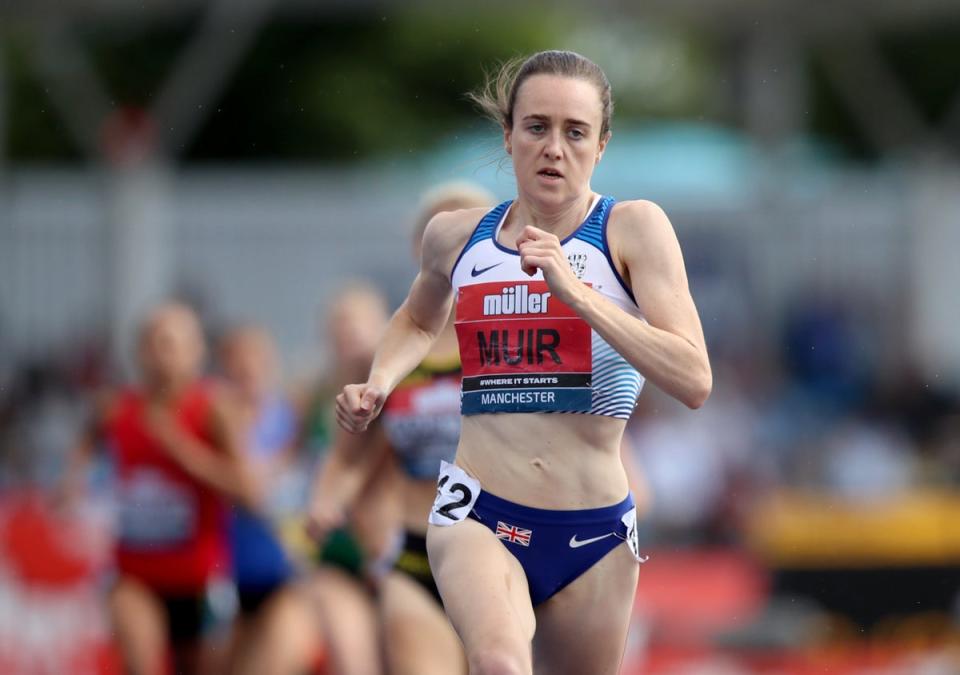 Laura Muir won silver at the Olympics (PA) (PA Wire)