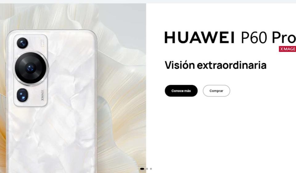 El Huawei P60 Pro viene en dos versiones: 256 GB y 512 GB. Foto: Huawei.