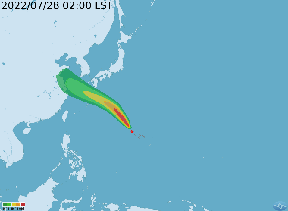 熱帶性低氣壓／氣象局提供