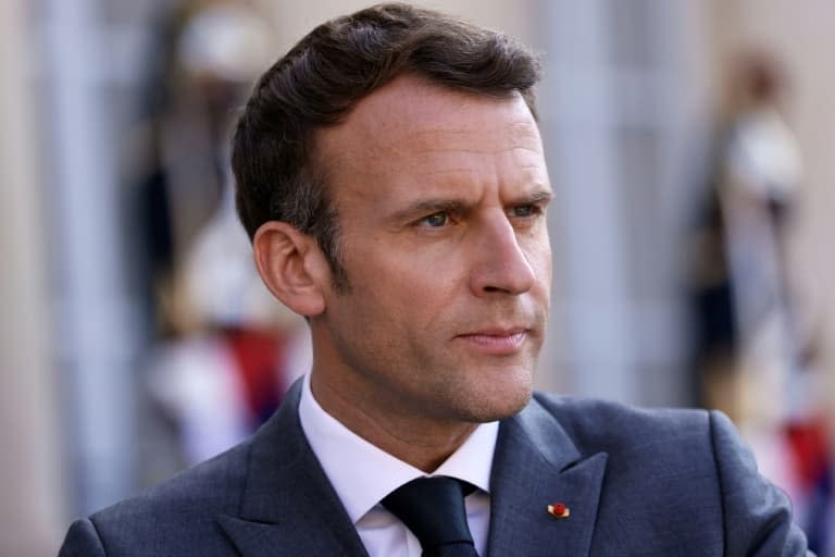 Emmanuel Macron à l'Elysée, le 15 juin 2021 - Thomas SAMSON © 2019 AFP