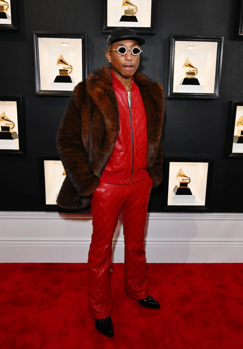 LOS ANGELES, CALIFORNIA - FEBRUARY 05: Pharrell Williams attends the 65th GRAMMY Awards on February 05, 2023 in Los Angeles, California. (Photo by Lester Cohen/Getty Images for The Recording Academy)