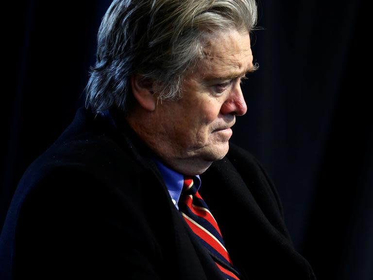 Steve Bannon says Donald Trump's presidency is 'over' as he returns to far-right outlet Breitbart