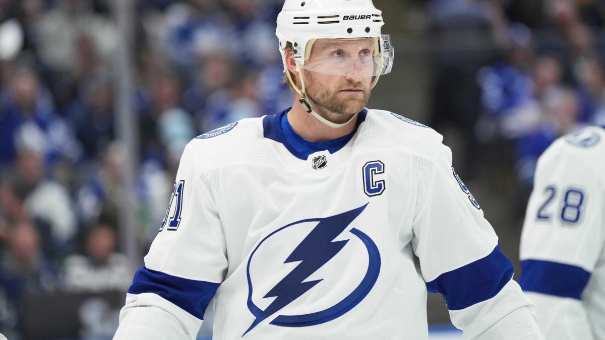 Steven Stamkos Tampa Bay Lightning workouts, injury recovery