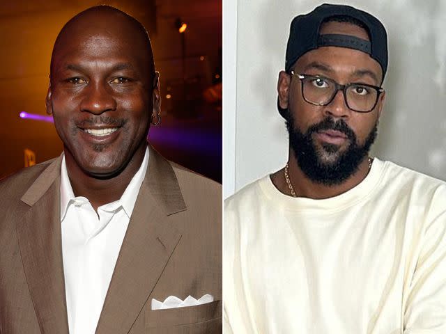 <p>Isaac Brekken/Getty ; Marcus Jordan Instagram</p> Michael Jordan attends the 13th annual Michael Jordan Celebrity Invitational gala on April 4, 2014 in Las Vegas, Nevada. ; Marcus Jordan