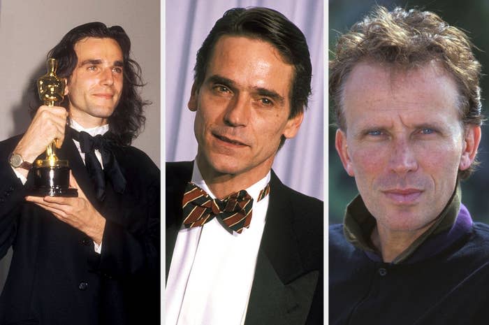 the three actors in the early '90s