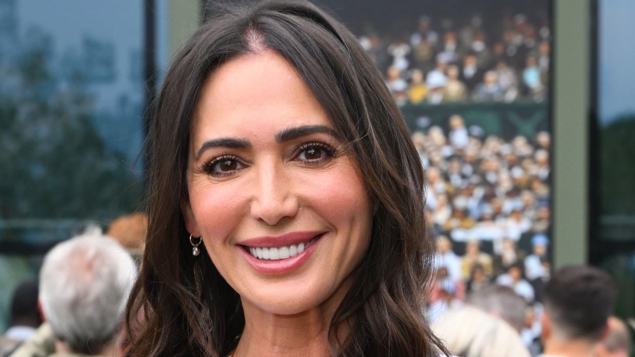  Lauren Silverman attends day three of the Wimbledon Tennis Championships at the All England Lawn Tennis and Croquet Club on July 03, 2024 in London, England