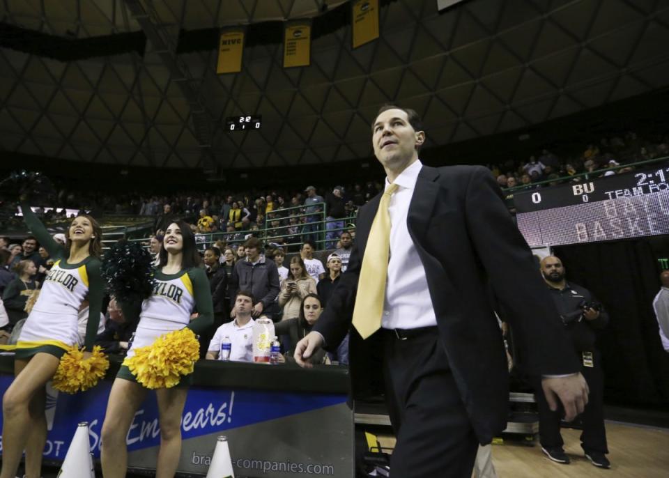 Baylor's Scott Drew is among the midseason favorites for coach of the year (AP).