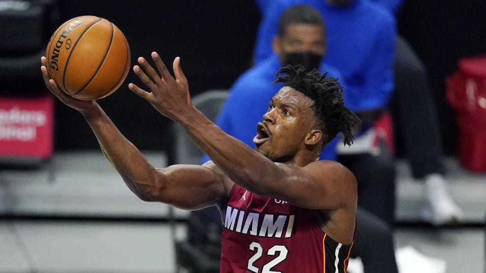 Jimmy Butler。（AP Photo/Mark J. Terrill）