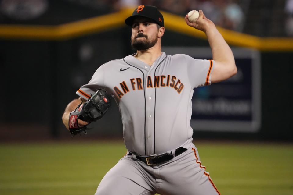 Carlos Rodon opted out of his contract with the Giants after posting a 14-8 record and 2.88 ERA with 237 strikeouts in 178 innings in 2022.