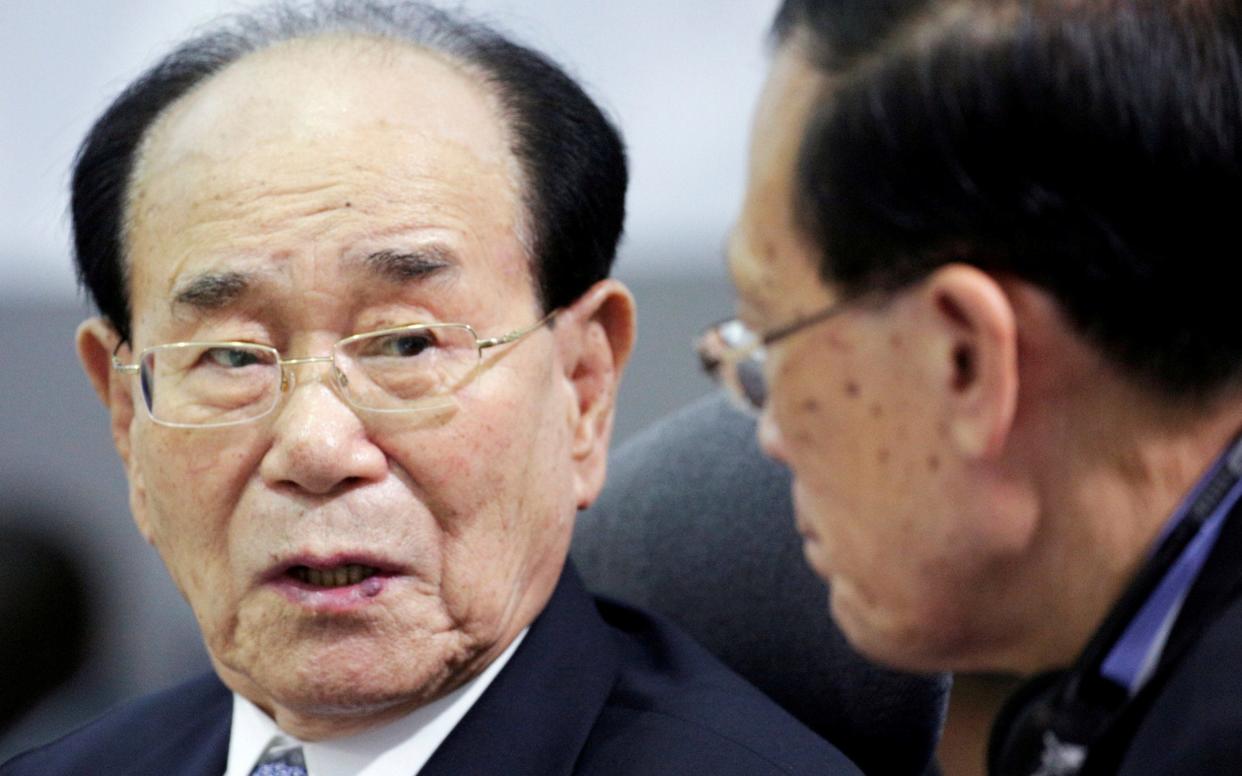 Kim Yong-nam is the ceremonial head of state in North Korea - REUTERS