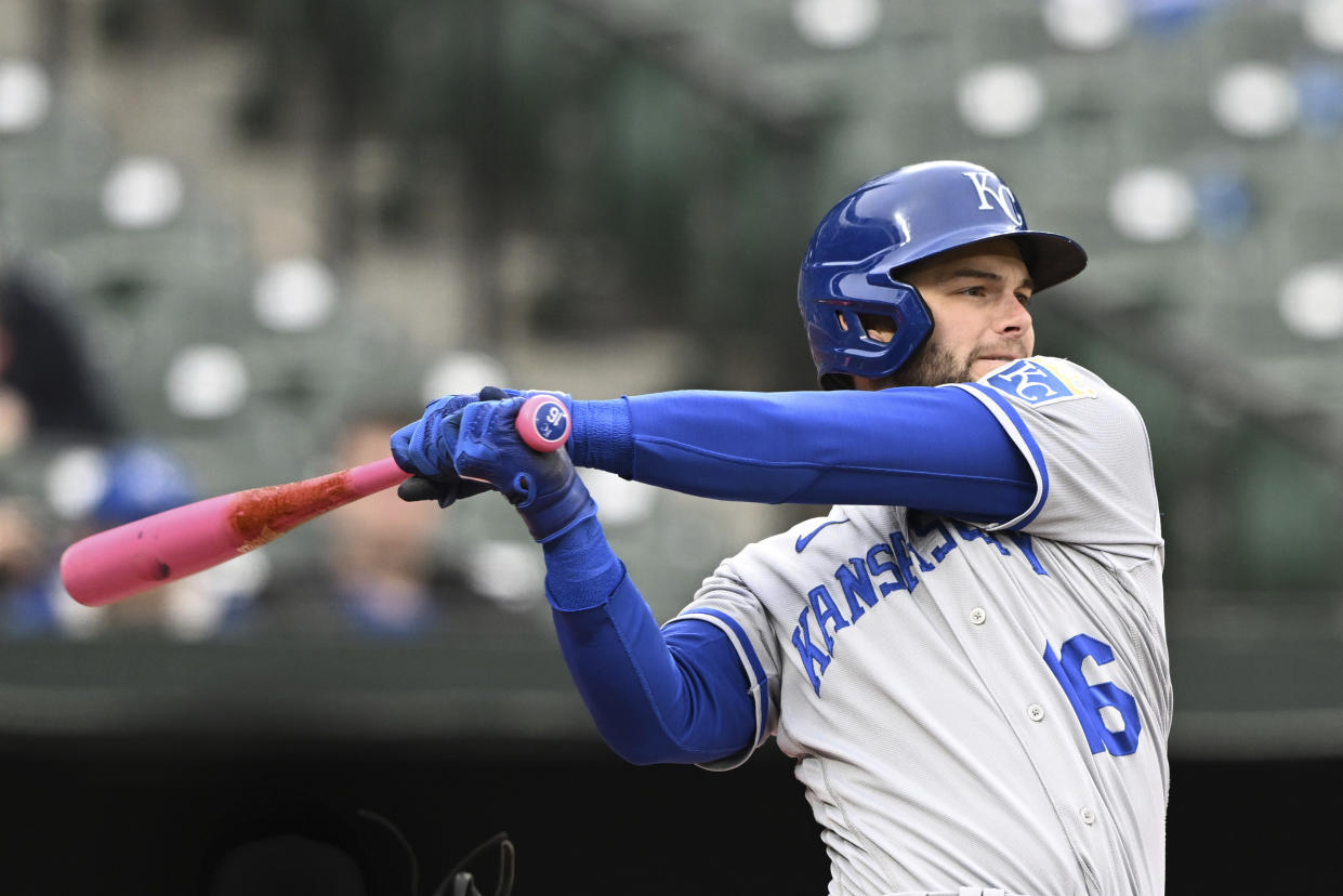 Kansas City Royals' Andrew Benintendi has been just a one-category fantasy contributor