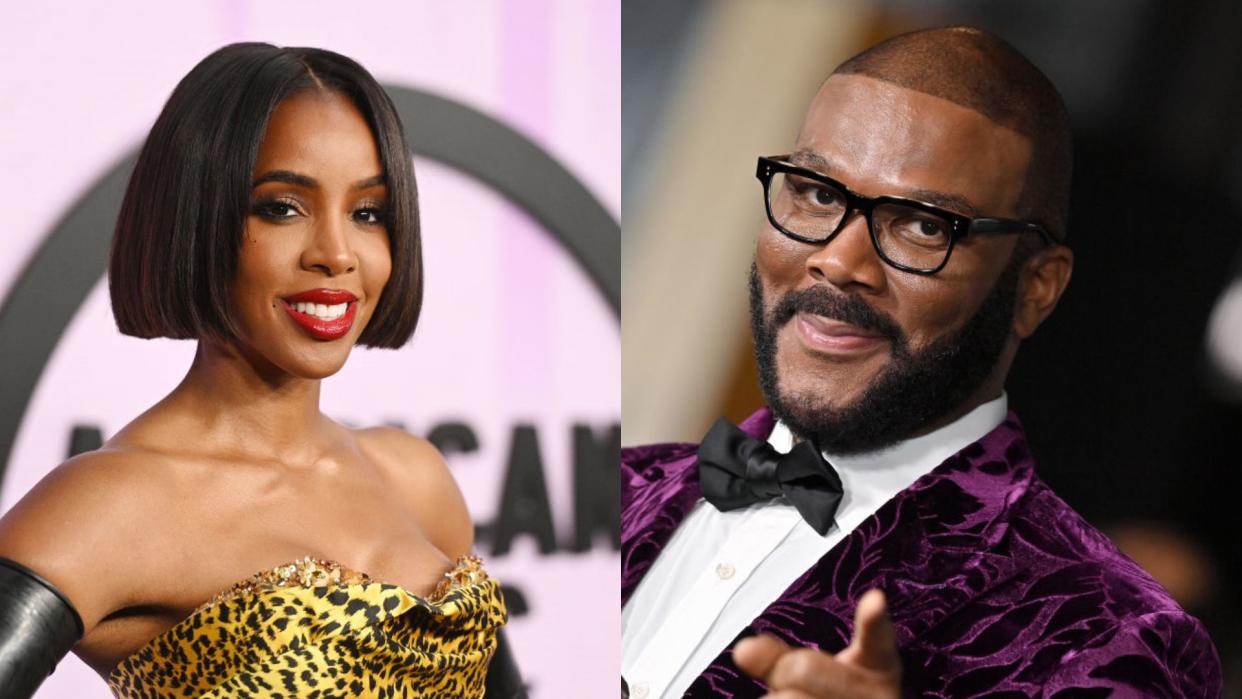 Kelly Rowland and Tyler Perry