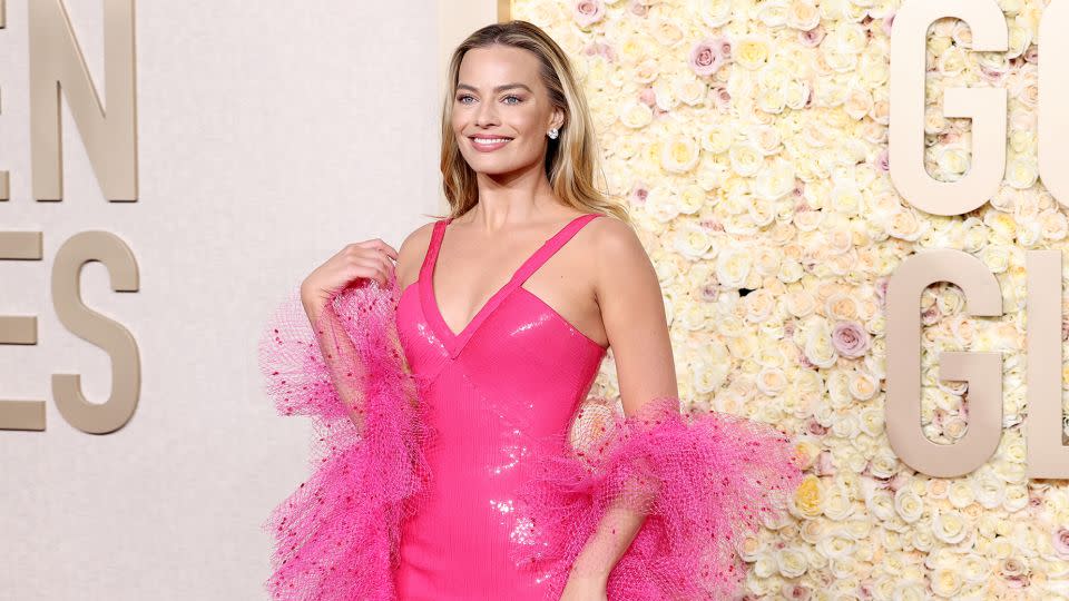 Margot Robbie attends the 81st Annual Golden Globe Awards at The Beverly Hilton. - Monica Schipper/GA/The Hollywood Reporter/Getty Images