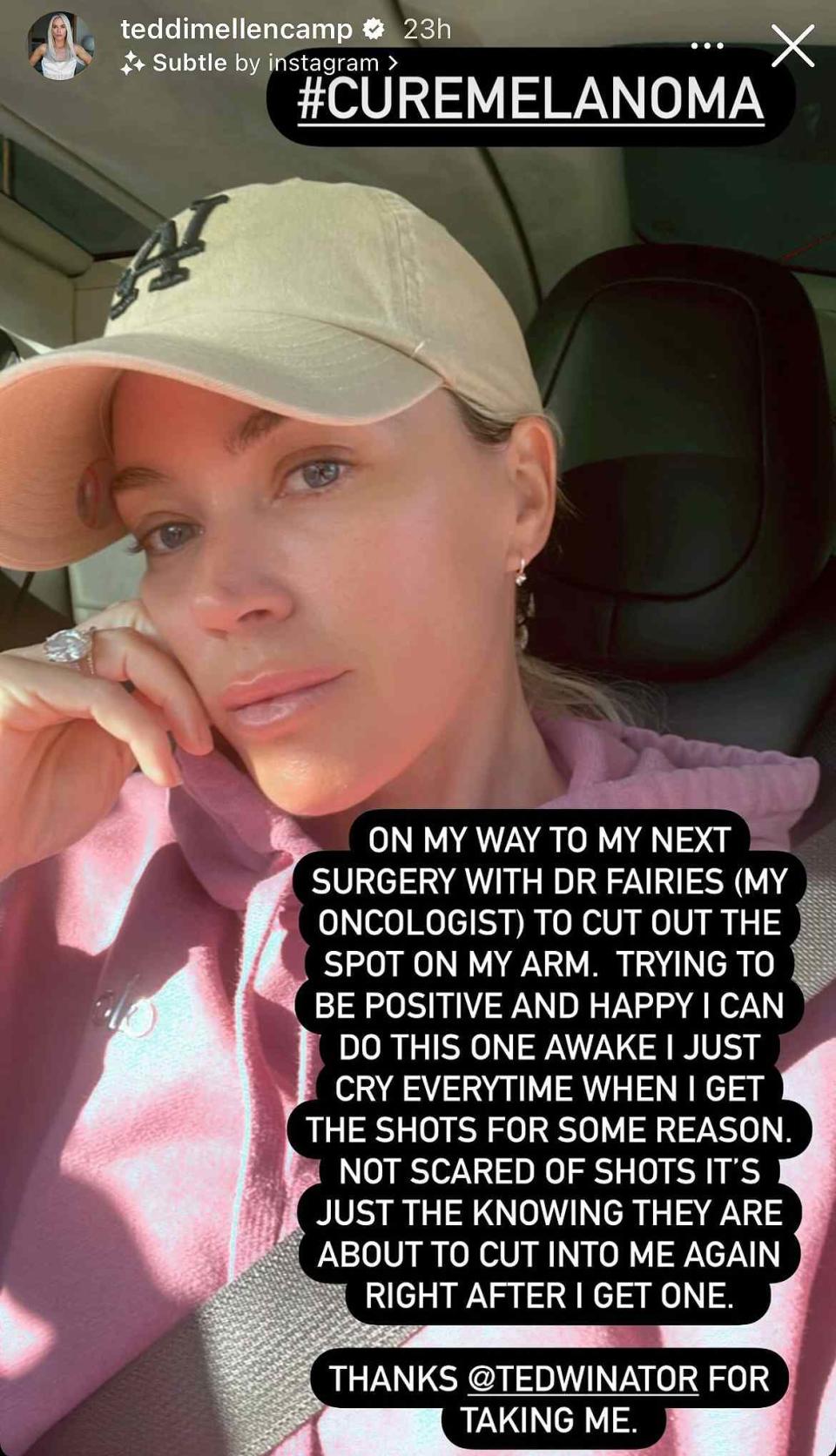 <p>Teddi Mellencamp/Instagram</p>