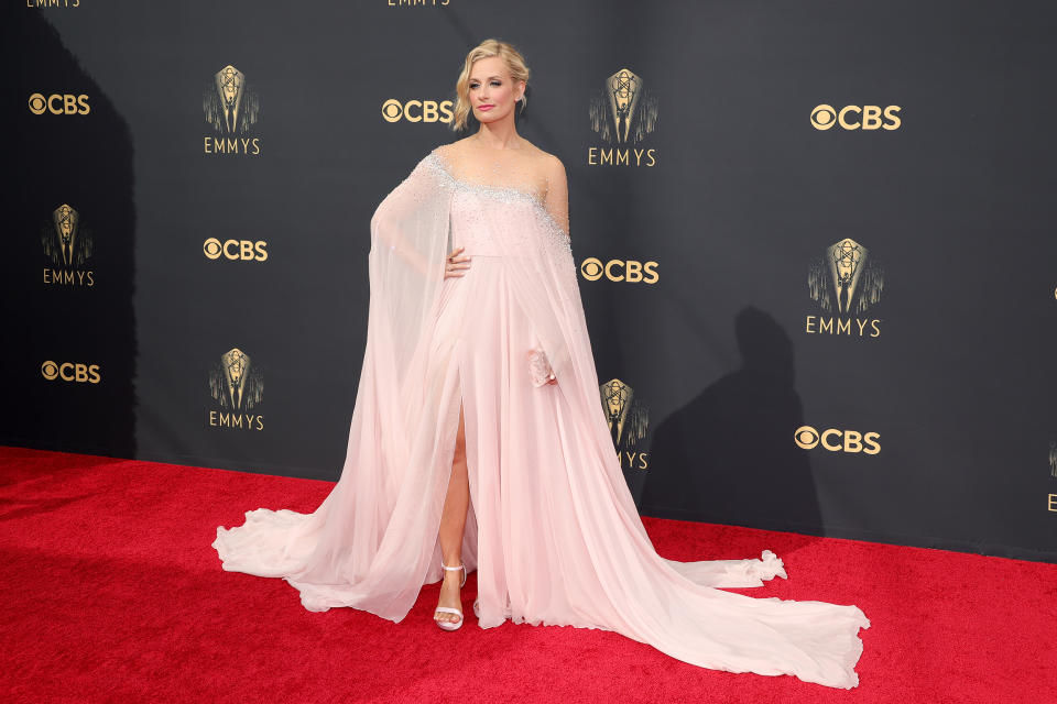 Beth Behrs Emmys red carpet 2021 (Rich Fury / Getty Images)