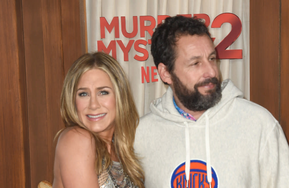 Jennifer Aniston and Adam Sandler have been pals for three decades credit:Bang Showbiz