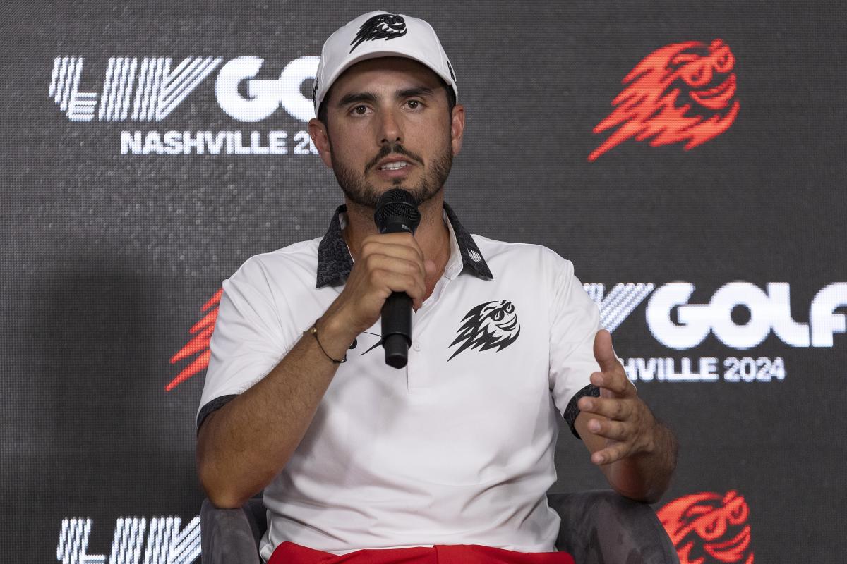 Abraham Ancer opens with 64 for LIV Golf lead with U.S. Open champ Bryson DeChambeau 3 back