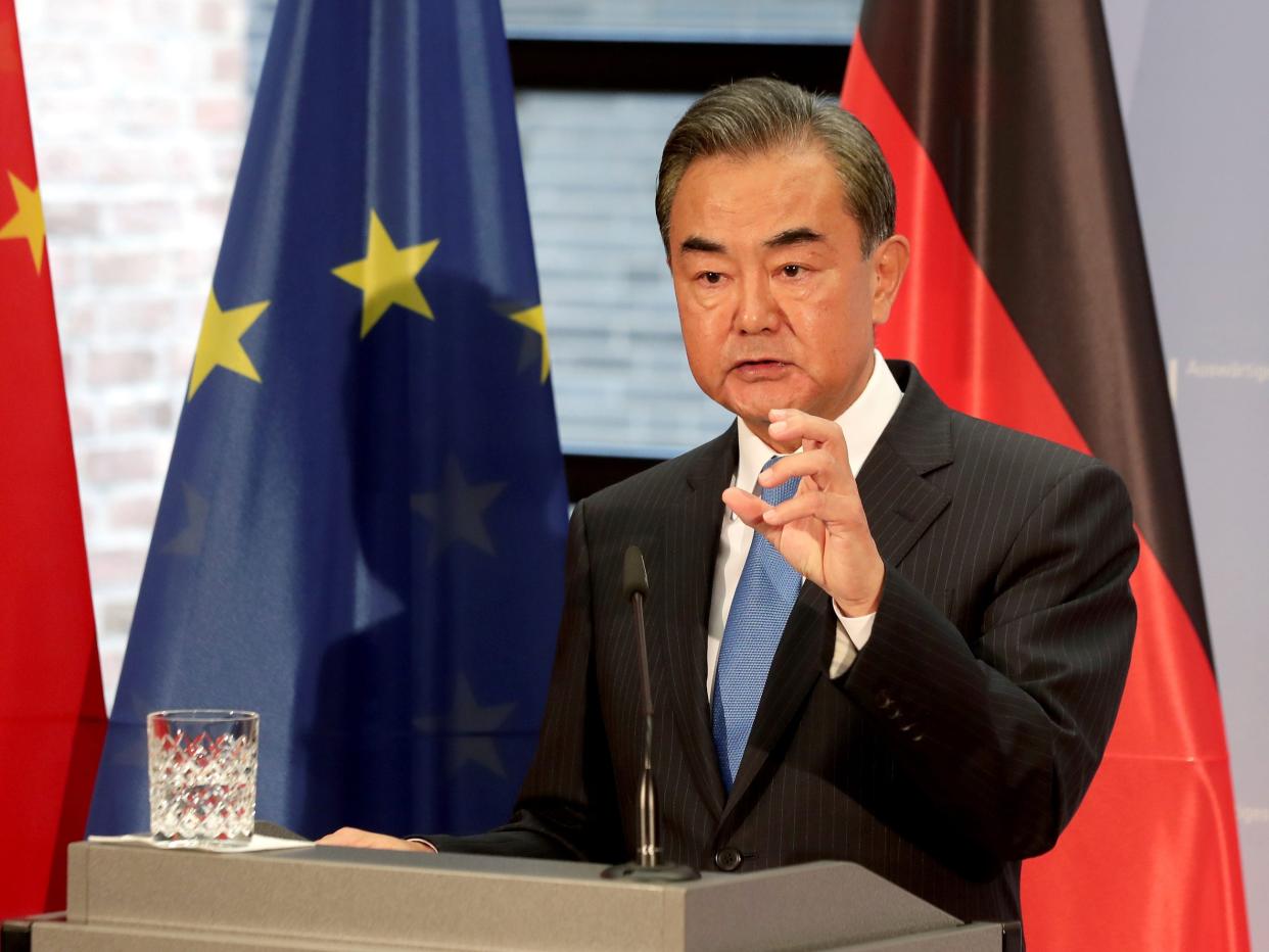 China Foreign minister Wang Yi